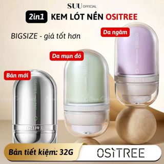  Kem Lót Nền Trang Điểm OSITREE Xanh Tím Dưỡng Ẩm Che Khuyết Điểm Làm Đều Màu Da 32G 