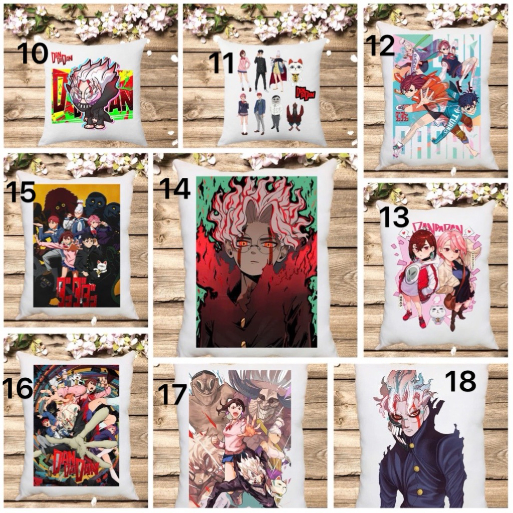 Gối ôm hình Dandadan Ayase Momo,Takakura Ken / gối Anime Dandadan Ayase Momo,Takakura Ken