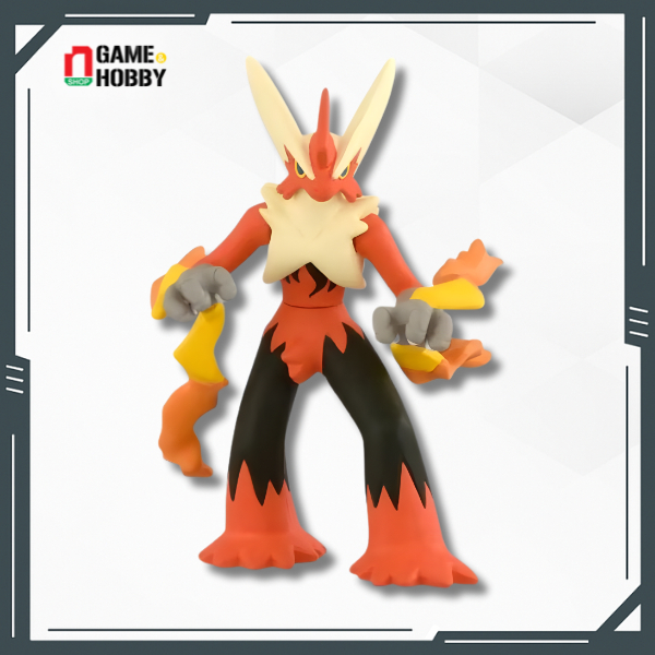 MÔ HÌNH POKEMON MONCOLLE MEGA BLAZIKEN CHÍNH HÃNG TAKARA TOMY