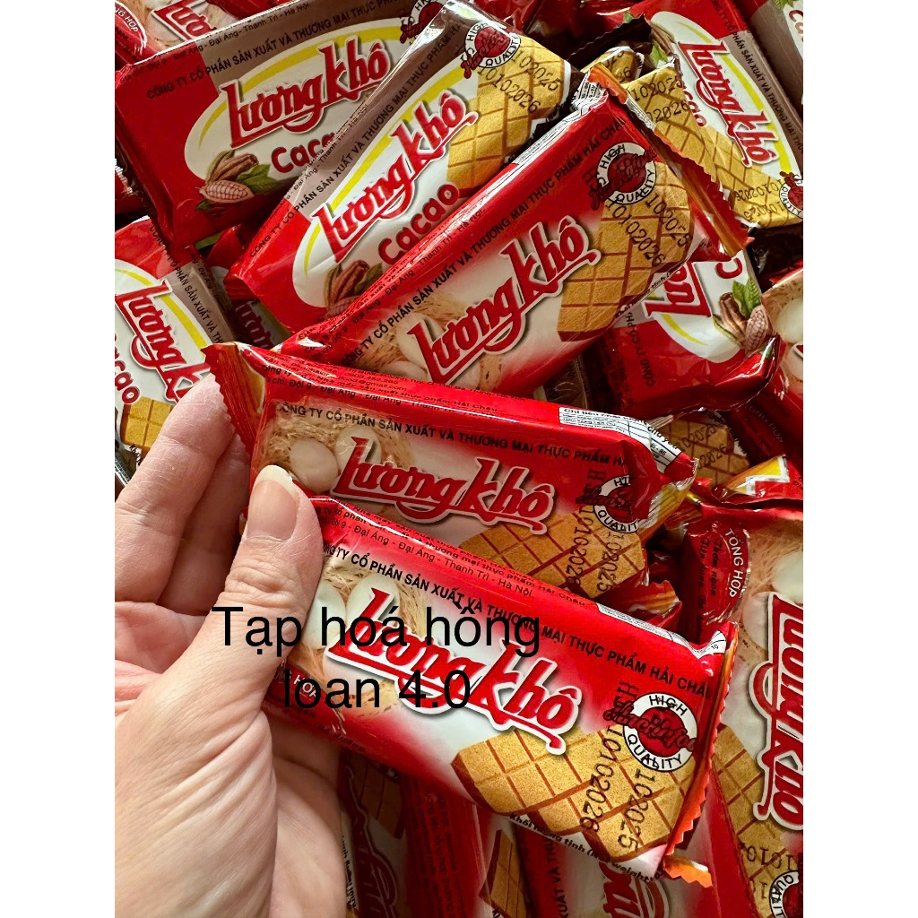 Combo sỉ  50 gói lương khô 65g thương mại hải châu