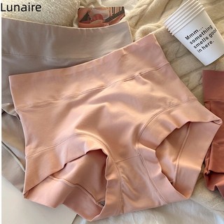 Lunaire Quần lót cotton nguyên chất cạhao làm từ cotton dài Tân Cưhơng 60 sợi, có khả năng kiểm soát bụng và nâng m