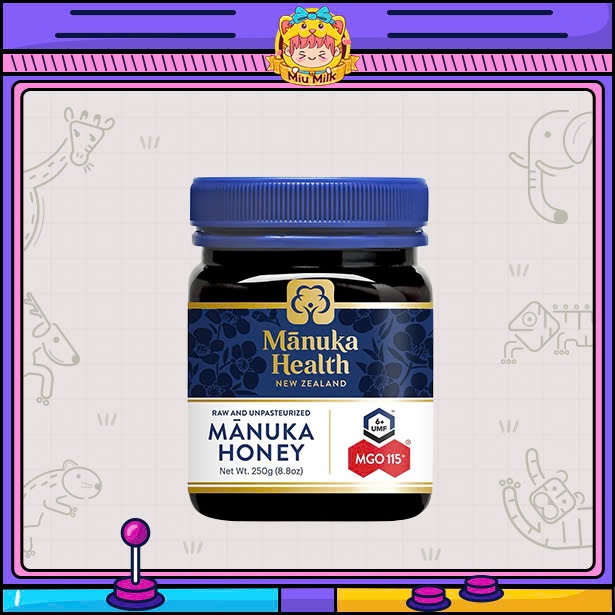 Mật ong Manuka Health MGO 115+ UMF 6+ Manuka Honey250g