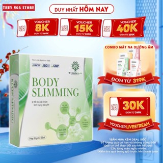  Giảm Cân An Toàn BODY SLIMMING 20 Gói Hỗ Trợ Tiện Lợi Cho Người Béo Muốn Detox Cơ Thể Cấp Tốc 