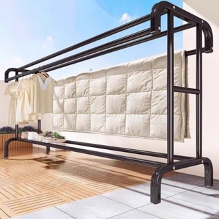  Giá treo quần áo kệ quần áo 1 tầng 2 tầng khung sắt sơn tĩnh điện chắc chắn tích hợp kệ để giày tiện lợi  Nội thất 5C  