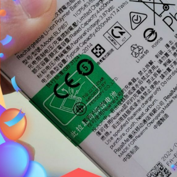 Pin ZIN OP Model BLP857 Dùng Cho BLP857/ Realme GT NEO/ Realme Q3 Pro/ Realme X7 Max/ GT Neo Q3 (BH 