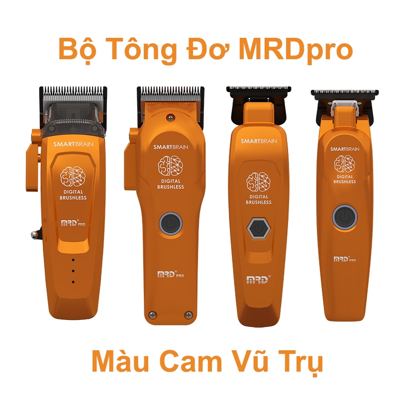 Tông Đơ Cắt Tóc MRDpro smart brain HC90-4 HC-3969ST GMT-3969ST GMT-90-4,phiên bản nâng cấp Pin Và Đô