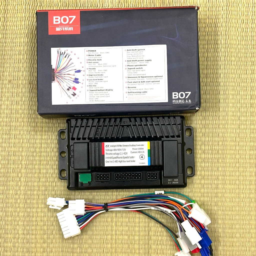 (Freeship) IC Đúc Điều Tốc B07 1000-1200W-1500W-2000W -Lắp Xe Điện-Hàng Có Bảo Hành-Chính Hãng