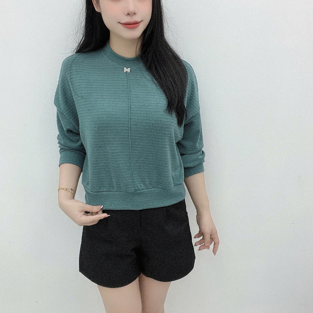 Áo sweater dài tay chất pc lụa mềm mịn sweater a243 SHOPBINHAN
