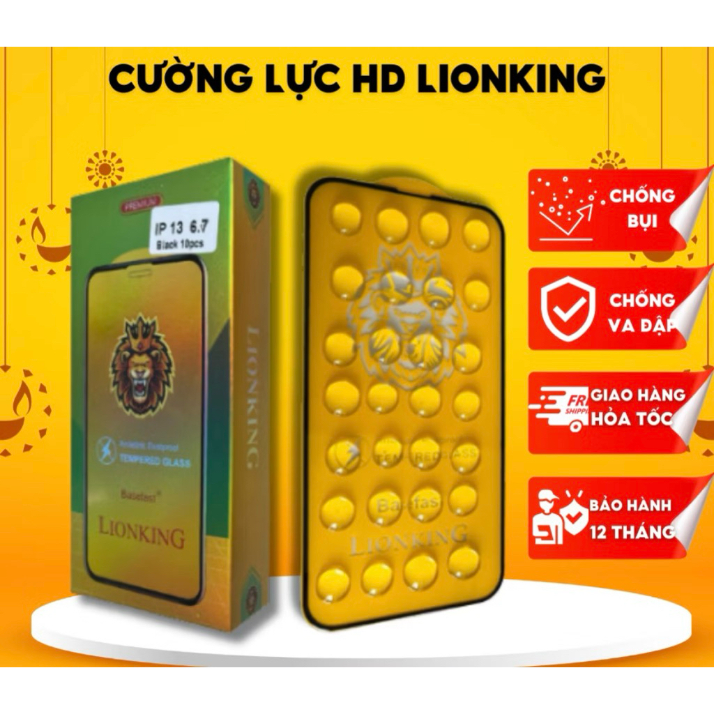 Kính Cường Lực Iphone Basefast full HD độ cứng 9H dán màn hình iPhone