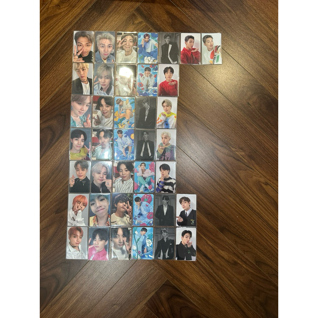 Pass card BTS nhật bản fake love, light, mots journey