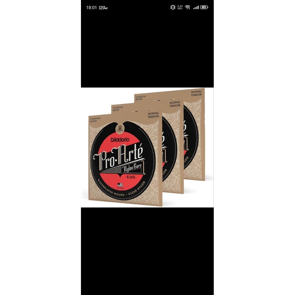 D’Addario Pro-Arte EJ45 – Dây Đàn Guitar Cổ Điển (Classical) – Lực căng tiêu chuẩn