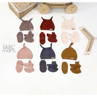 Cookie - phụ kiện sơ sinh mũ , bao tay bao chân cho bé