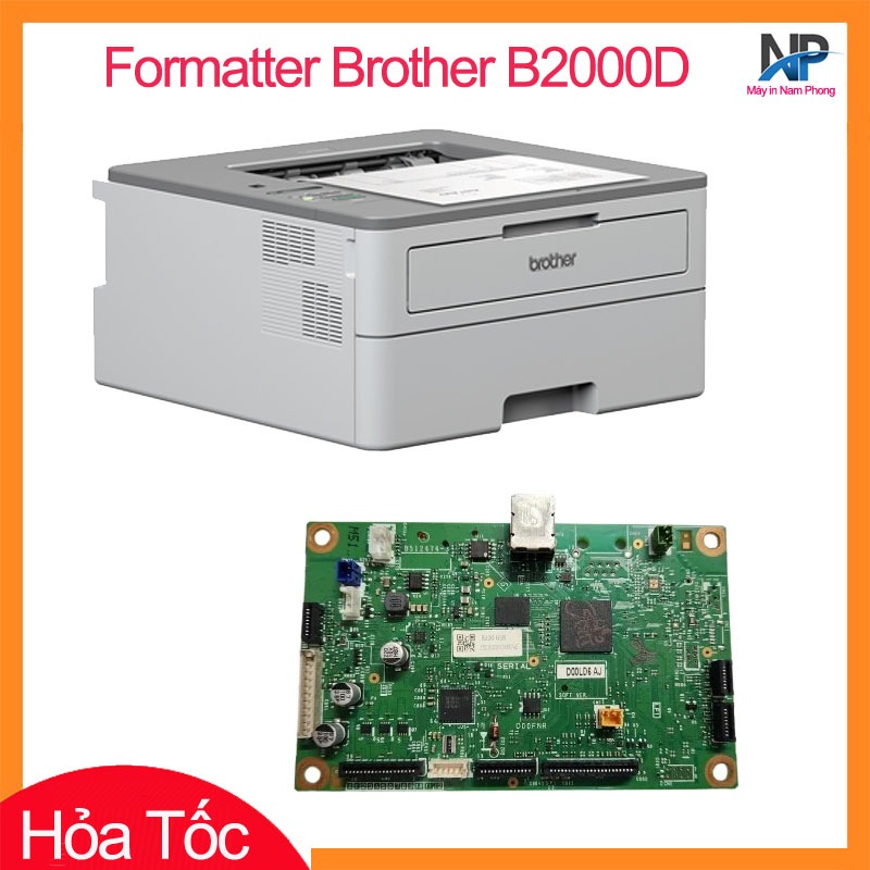 Board Main Card Formatter Máy In Brother B2000D
