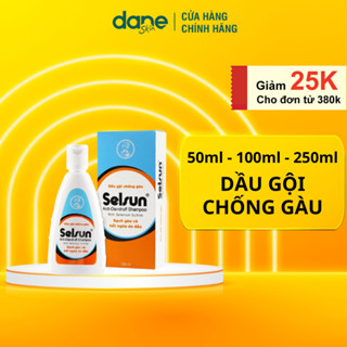 Dầu gội Selsun chống gàu, sạch gàu & hết ngứa da đầu Selsun Anti-Dandruff Shampoo 50ml - 100ml - 250ml