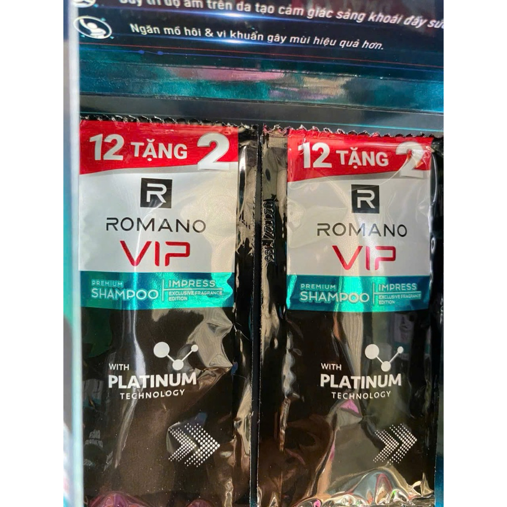 Combo 50 gói dầu gội Romano Mix đủ loại (siêu sỉ)