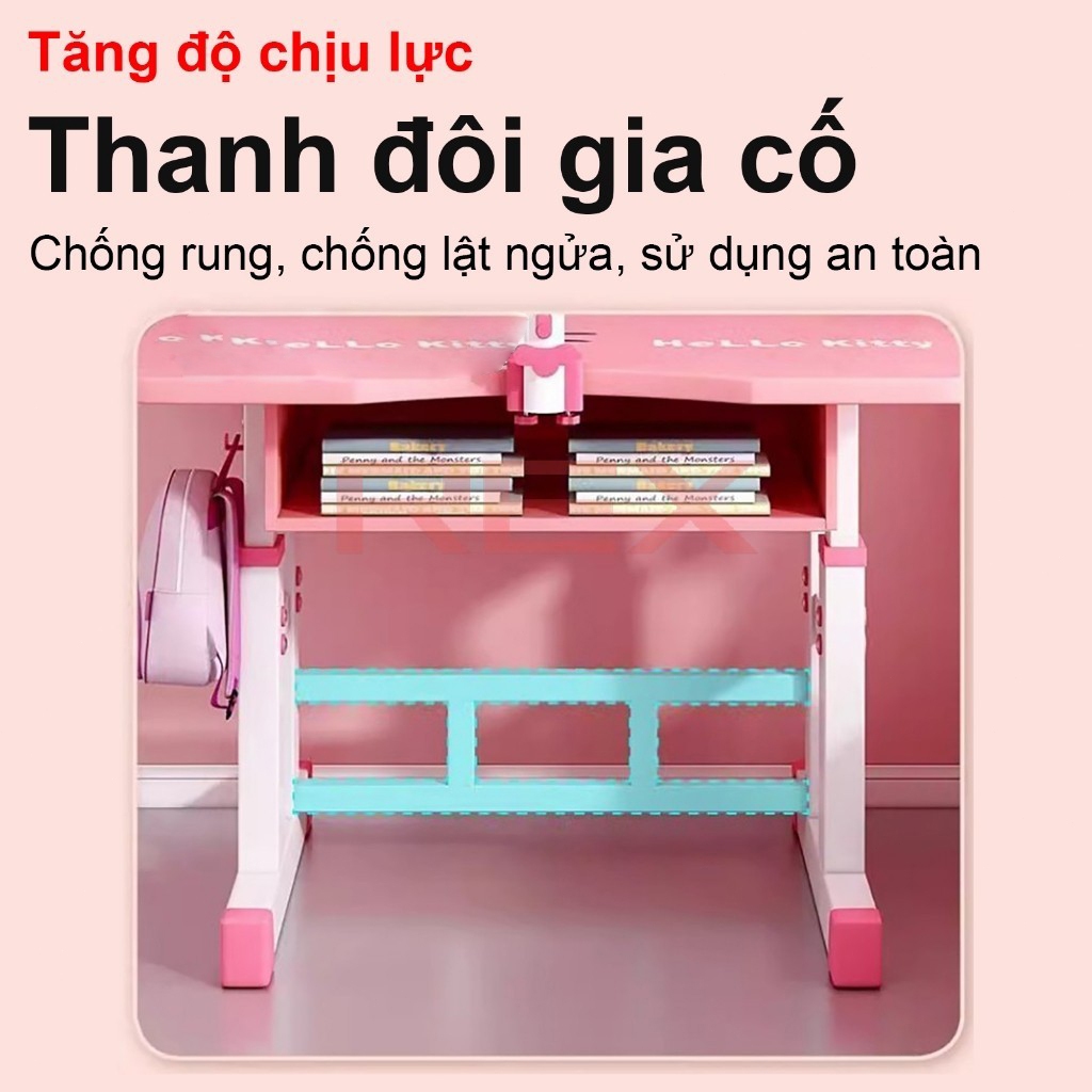 REX  bàn học cho bé Bàn học thông minh điều chỉnh độ cao sinh chống gù mùa học chàng trai cô gái | BigBuy360 - bigbuy360.vn