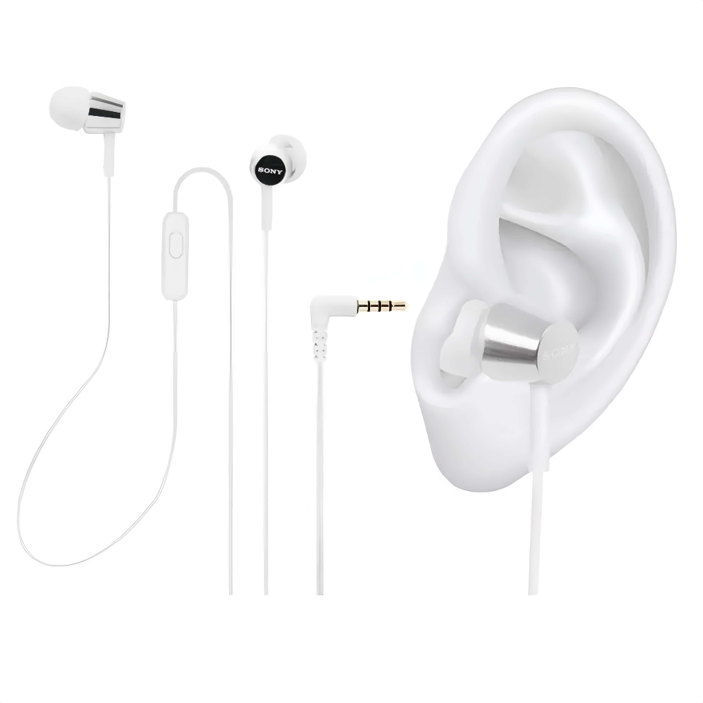 Tai Nghe Nhét Tai Có Mic Sony EX155AP | Chính Hãng Sony Việt Nam | Bảo Hành 12 Tháng Toàn Quốc | BigBuy360 - bigbuy360.vn