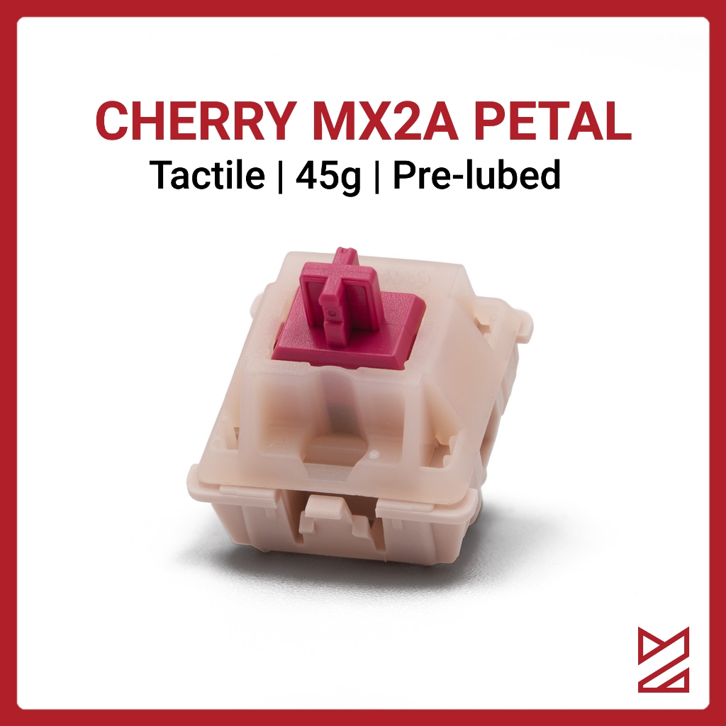Cherry MX2A Petal Switch - Công tắc bàn phím cơ tactile, sản xuất bởi Cherry