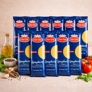  Combo 10 Gói Mì Ý GiaiGiai Spaghetti 5Kg 