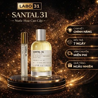 Nước hoa Unisex Le Labo 31 The Noir EDP cuốn hút, Chiết 10ml