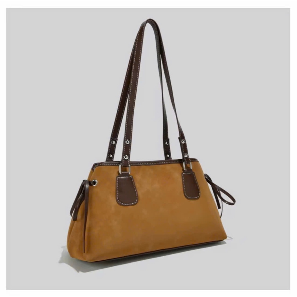 Túi Xách Nữ Tote Da Lộn Size 34cm Kèm Charm Thỏ Túi Đeo Vai Dung Tích Lớn Phong Cách Hàn Quốc - HT539 | BigBuy360 - bigbuy360.vn