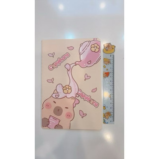 Combo 4 sổ tay a5 capibara dễ thương