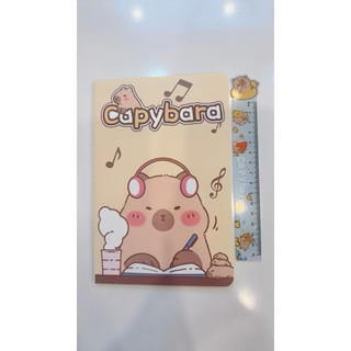 Combo 4 sổ tay a5 capibara dễ thương