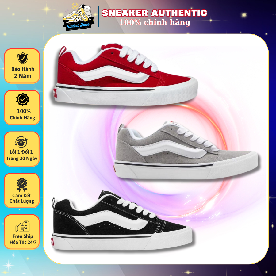 Giày Vans Knu Skool Các Phối Màu Basic. Giày Vans Knu Bản Chuẩn Full Box.