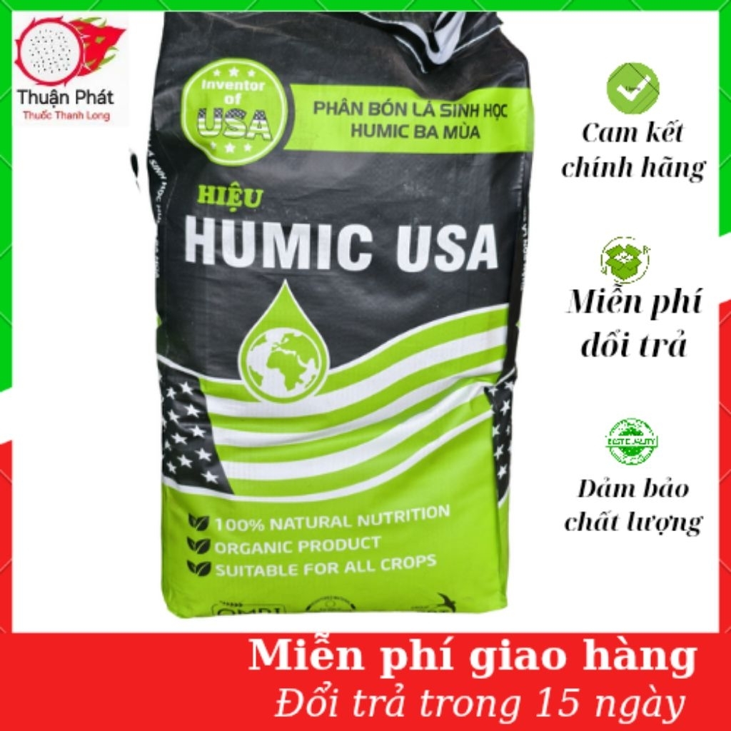 Bao Humic USA 15kg với 70% humic