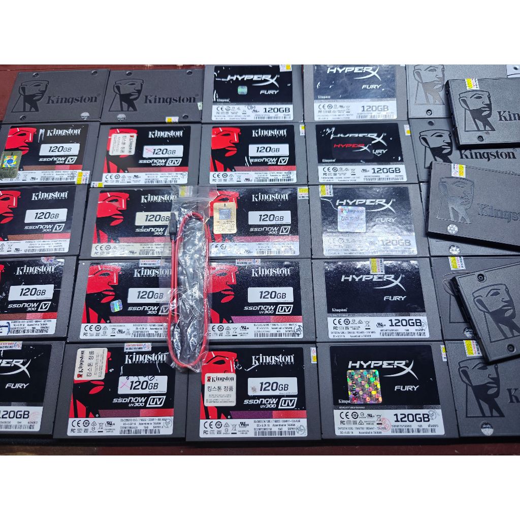 Ổ cứng SSD chuẩn 2.5in Sata 3 tháo máy chính hãng Kingston sức khỏe tốt + tặng kèm cable Sata 3 | BigBuy360 - bigbuy360.vn