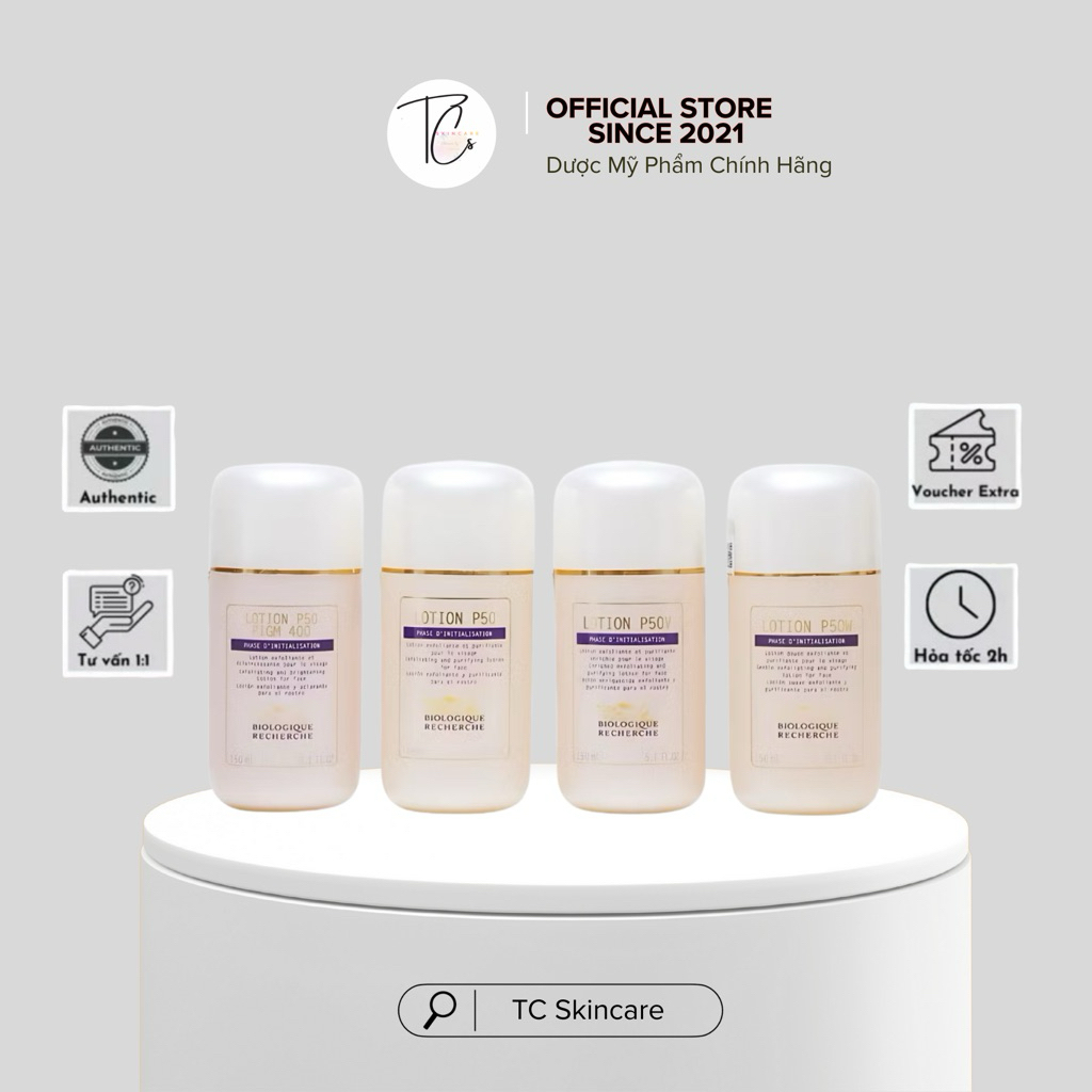 Lotion BR  P50, P50V , P50W , P50T , P50 Pigm 400 Dung Dịch Cân Bằng Và Tái Tạo Da