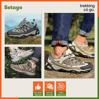  Giày trekking cổ thấp Outdoor Pro - Giày leo núi giày trekking đế chống trượt phù hợp hoạt động dã ngoại 