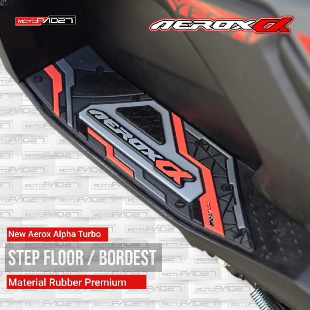 Cao su lót sàn chân YAMAHA NVX155 ALPHA / ALPHA TURBO (V3)