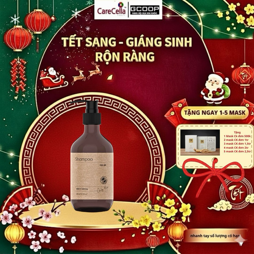 Dầu gội Gcoop Carecella shampoo