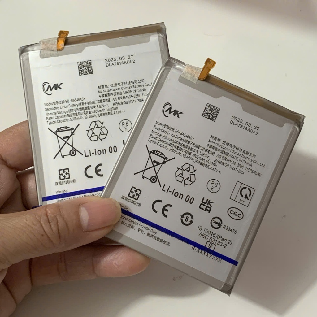 Pin samsung A54 /A34 5G (EB-BA546ABY) 500mAh