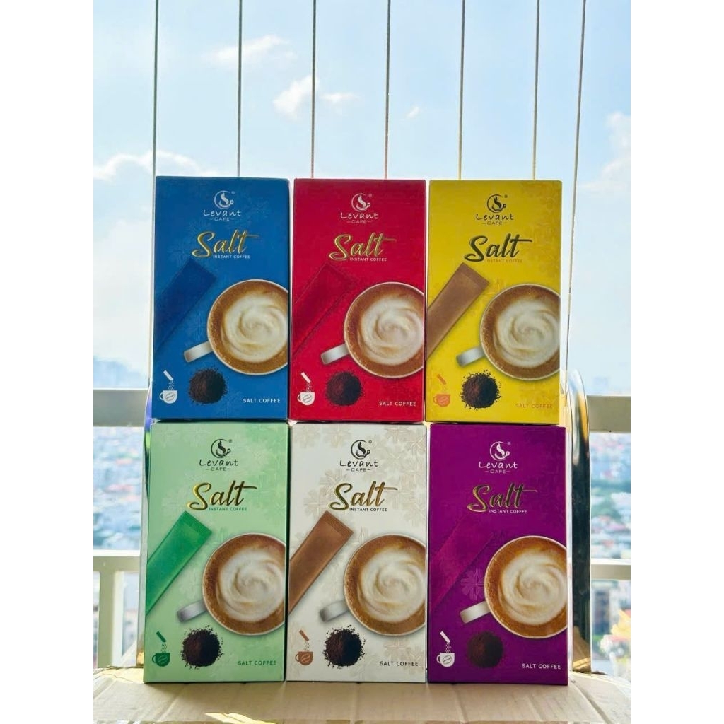 Sỉ ib Cà Phê Muối Levant Maison Việt Nam Hộp 160G (5 Gói x 20G)