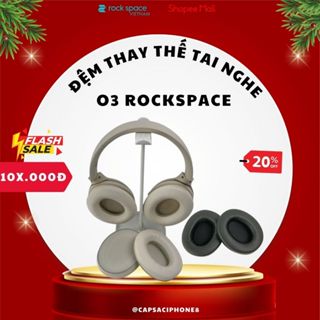  Đệm thay thế tai nghe Headphone Tai nghe bluetooth chụp tai Rockspace O3 