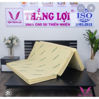  Nệm cao su non  cs tổng hợp  Gấp 3 THẮNG LỢI Chính Hãng đủ Team QR Bh 15 năm 