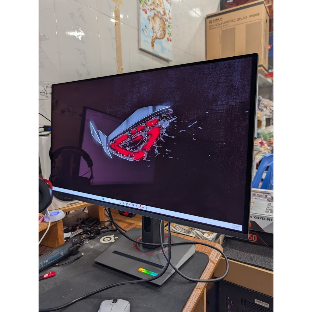 (chỉ bán miền bắc) ROG Strix OLED XG27ACDNG , 27'' 2K 360Hz QD-OLED