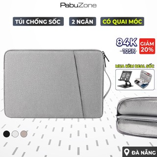 [XẢ HÀNG] Túi Chống Sốc Laptop 13 14 15.6 Inch  Chống Shock Đựng Vừa Macbook M1 M2 Cho Nam Nữ Da Pu