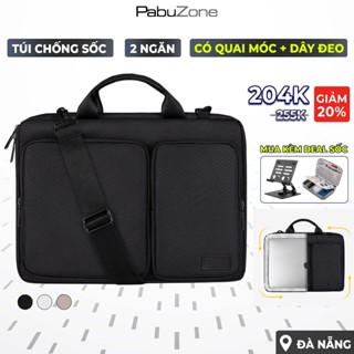  Túi Chống Sốc Có Quai Và 2 Ngăn Ngoài Đựng Macbook Đựng Laptop Chống Shock 15.6 Inch Đủ Size Cao Cấp 