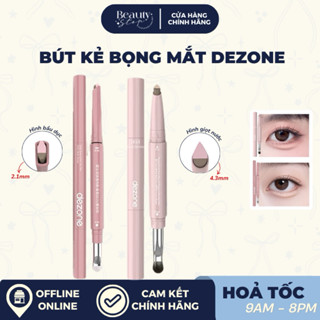   HỎA TỐC  Bút Kẻ Và Tạo Bọng Mắt 2 trong 1 DEZONE Lâu Trôi Chống Nước 