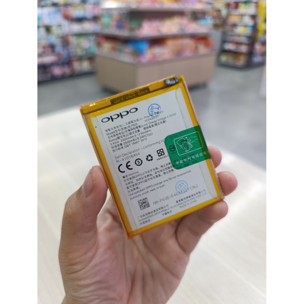 Pin zin linh kiện Oppo F1 / A35 / A53 ( BLP605 ) 2400/2500 mAh
