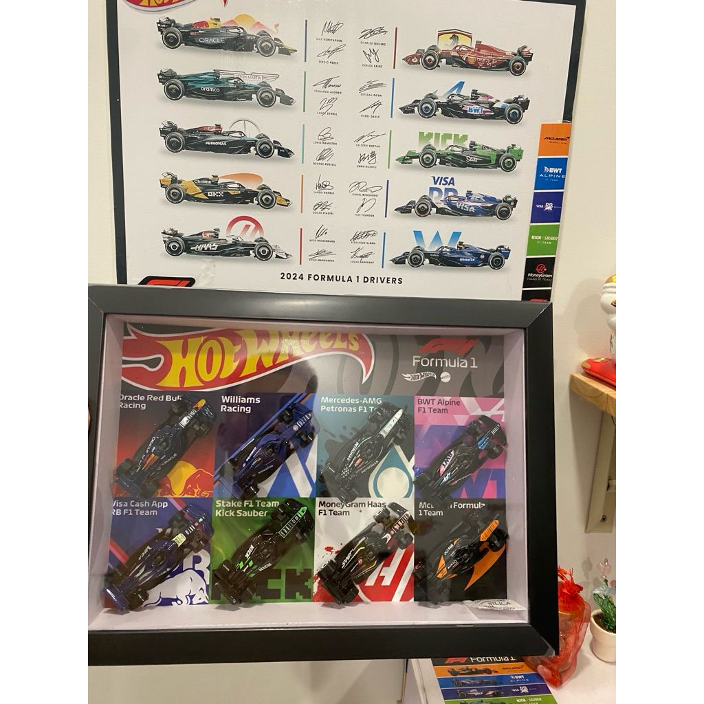HỘP TRƯNG BÀY XE F1 – HOT WHEELS FORMULA 1