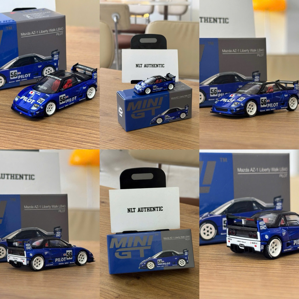 Xe MiniGT Mazda AZ-1 Liberty Walk LB40 PILOT