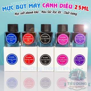 Mực Cánh Diều 25ML - Mực Viết Nhanh Khô Pha Màu Độc Đáo Màu Sắc Rực Rỡ An Toàn Chất Lượng Cao 