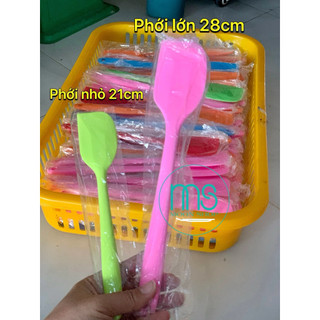 Phới silicon lớn và nhỏ trộn kem (màu ngẫu nhiên)