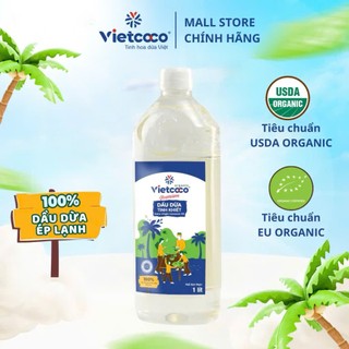   Đổ sỉ giá rẻ nhất   Dầu Dừa Tinh Khiết Organic - Vietcoco : chai pet 1 lít-250ml 