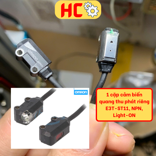 [Hàng tháo máy] 1 cặp sensor quang thu phát OMRON E3T-ST11; cảm biến quang nhỏ gọn chất lượng cao