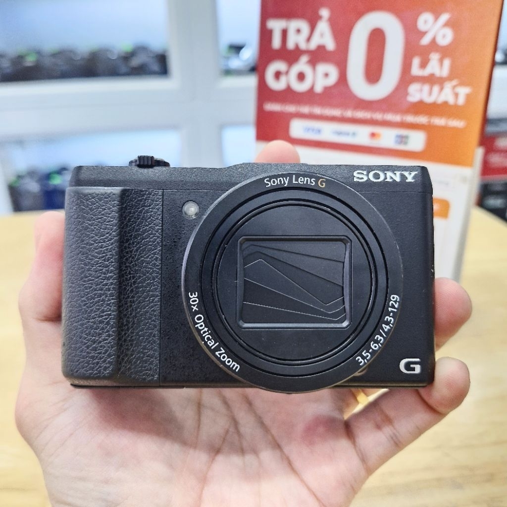 MÁY ẢNH SONY DSC HX60 V WIFI ,TIẾNG VIỆT, 20.4 Mpx, Zoom 30x ,  QUAY VIDEO FULL HD 1080  Sony Cyber-